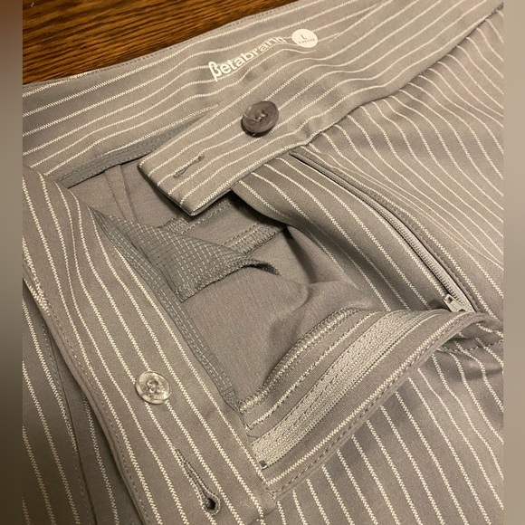 Betabrand Skinny Leg Cigarette Dress Pant Yoga Pants size Large Short Petite - Picture 4 of 7